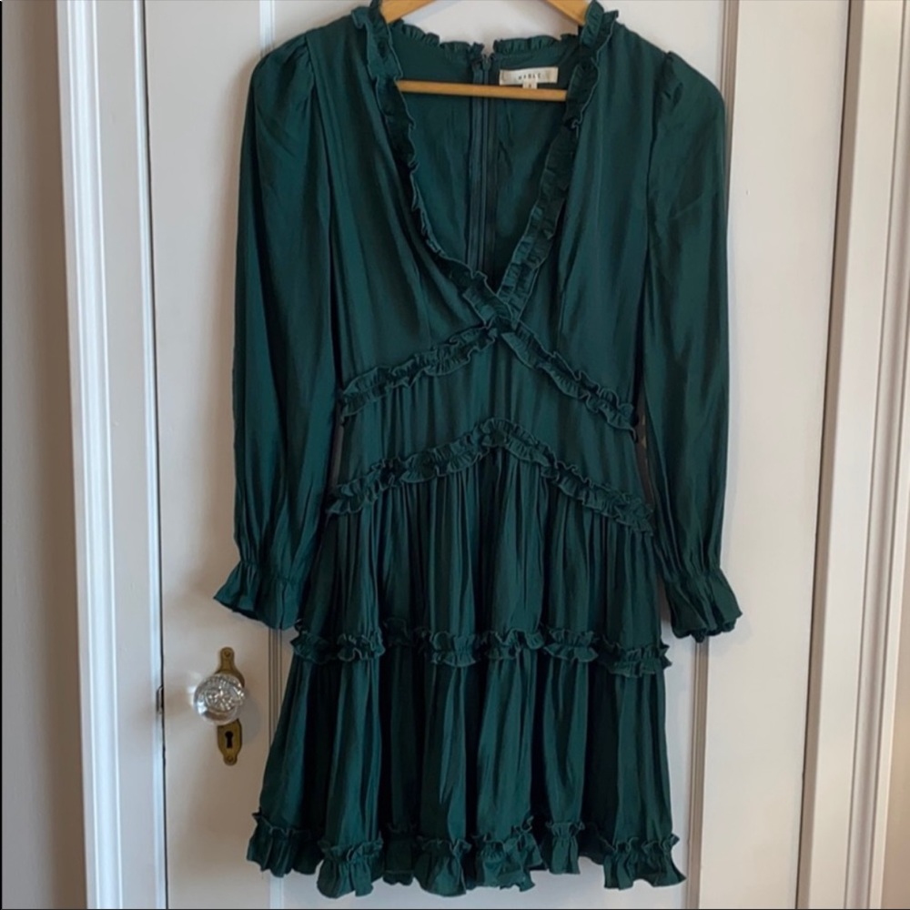 Fall Hunter Green Dress